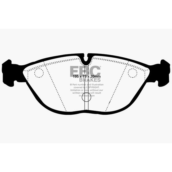 Redstuff Ceramic Low Dust Brake Pads