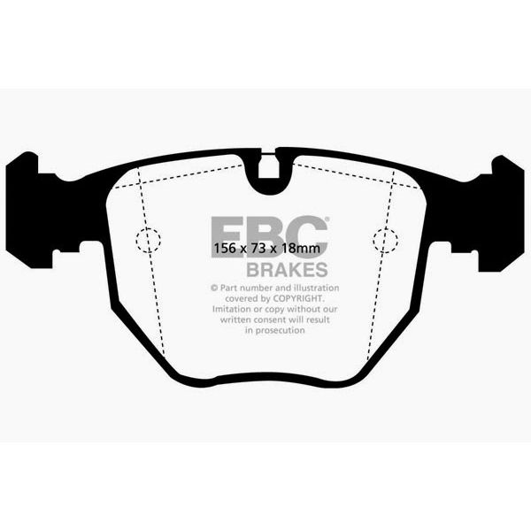 Redstuff Ceramic Low Dust Brake Pads
