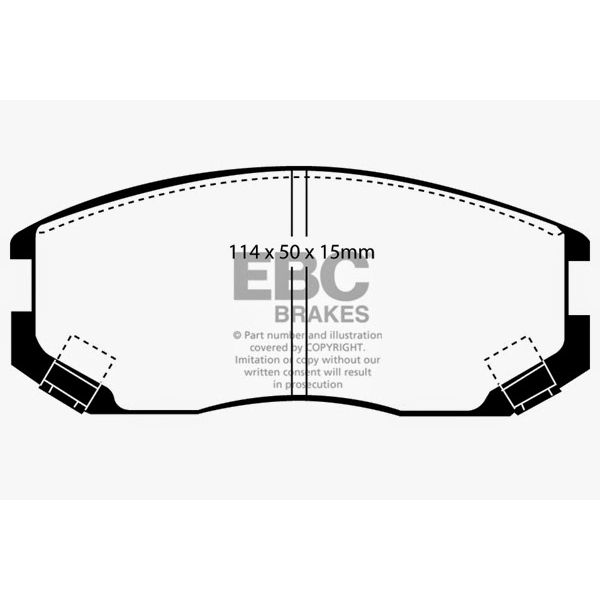 Redstuff Ceramic Low Dust Brake Pads