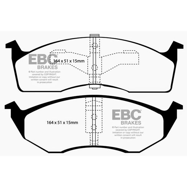 Redstuff Ceramic Low Dust Brake Pads
