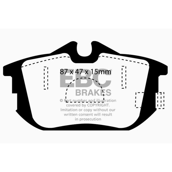Redstuff Ceramic Low Dust Brake Pads