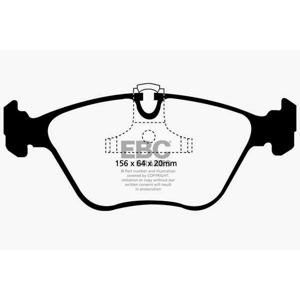 Redstuff Ceramic Low Dust Brake Pads