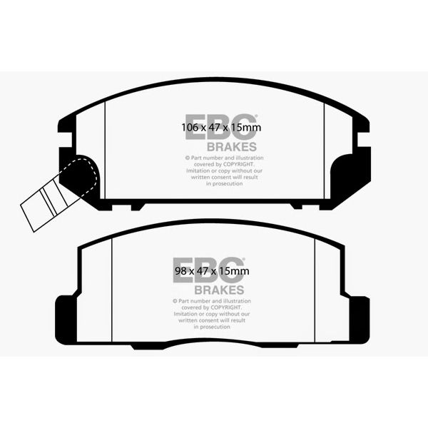 Redstuff Ceramic Low Dust Brake Pads