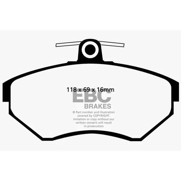 Redstuff Ceramic Low Dust Brake Pads