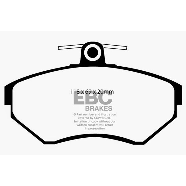 Redstuff Ceramic Low Dust Brake Pads
