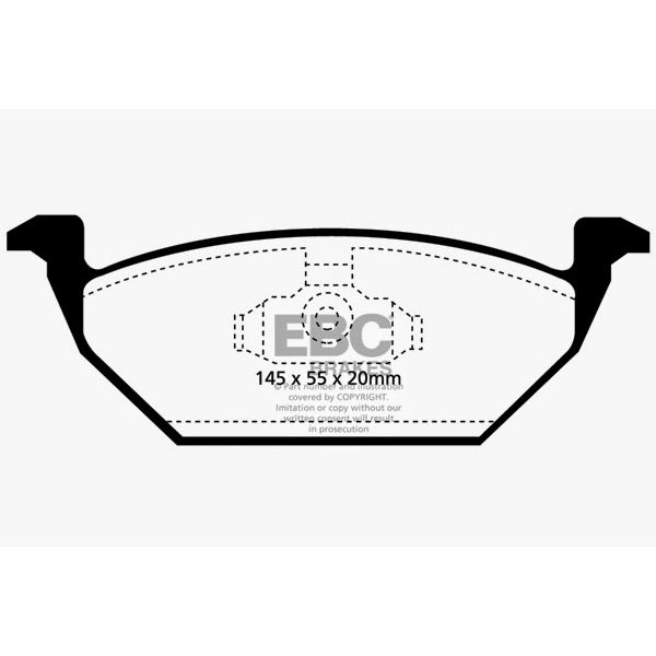 Redstuff Ceramic Low Dust Brake Pads
