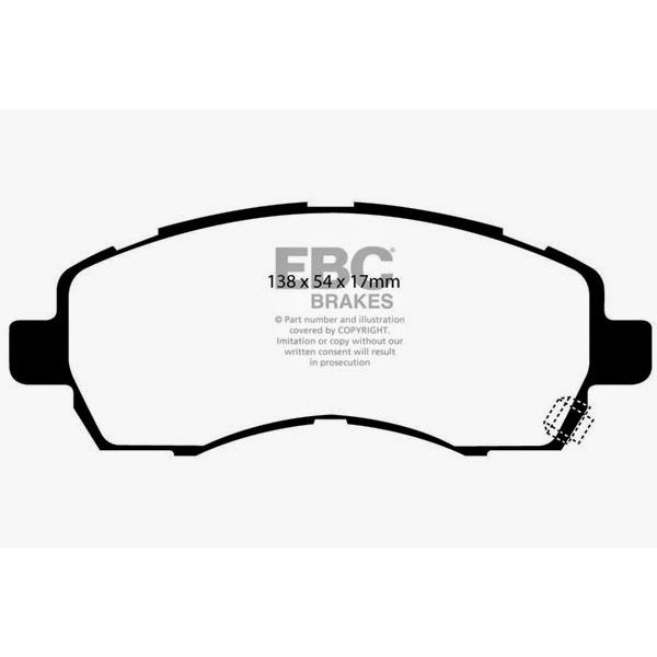 Redstuff Ceramic Low Dust Brake Pads