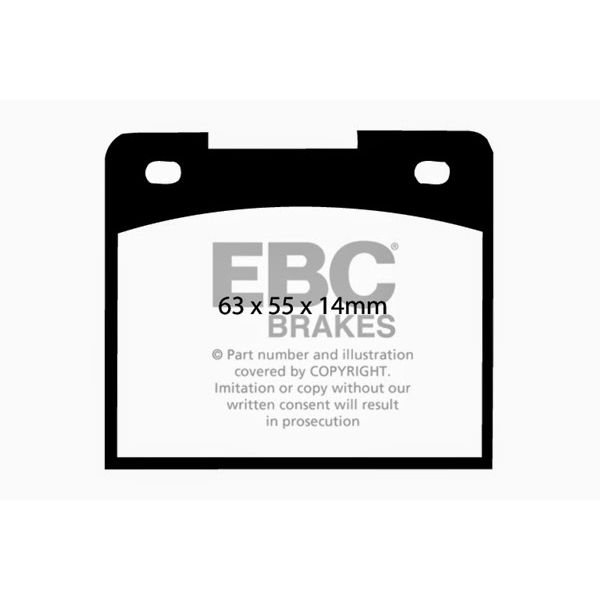 Redstuff Ceramic Low Dust Brake Pads