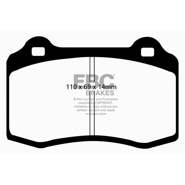 Redstuff Ceramic Low Dust Brake Pads
