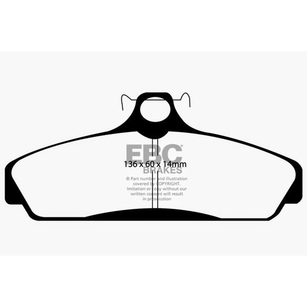 Redstuff Ceramic Low Dust Brake Pads