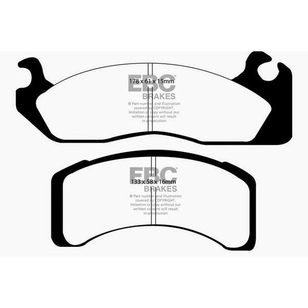 Redstuff Ceramic Low Dust Brake Pads