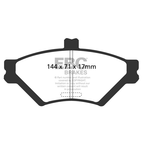 Redstuff Ceramic Low Dust Brake Pads