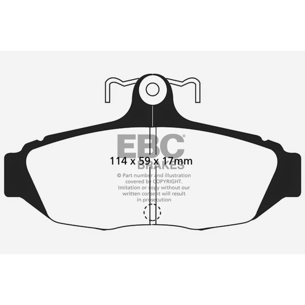 Redstuff Ceramic Low Dust Brake Pads