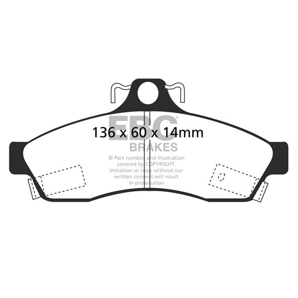 Redstuff Ceramic Low Dust Brake Pads