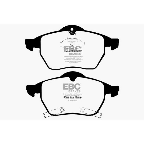 Redstuff Ceramic Low Dust Brake Pads