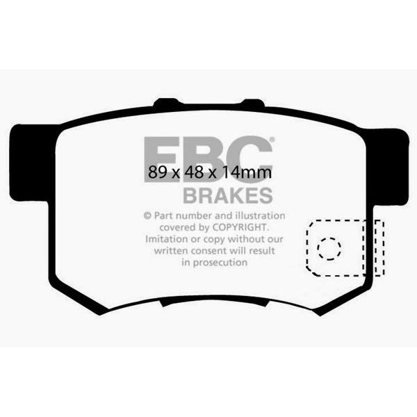 Redstuff Ceramic Low Dust Brake Pads