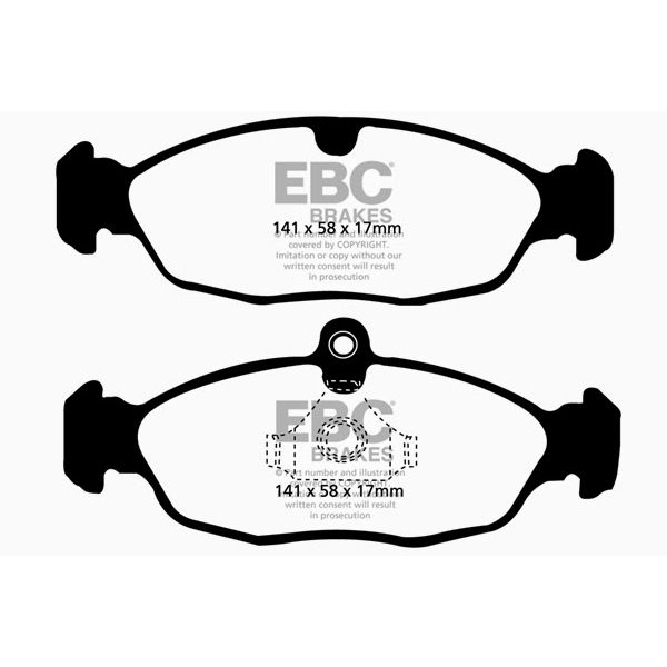 Redstuff Ceramic Low Dust Brake Pads