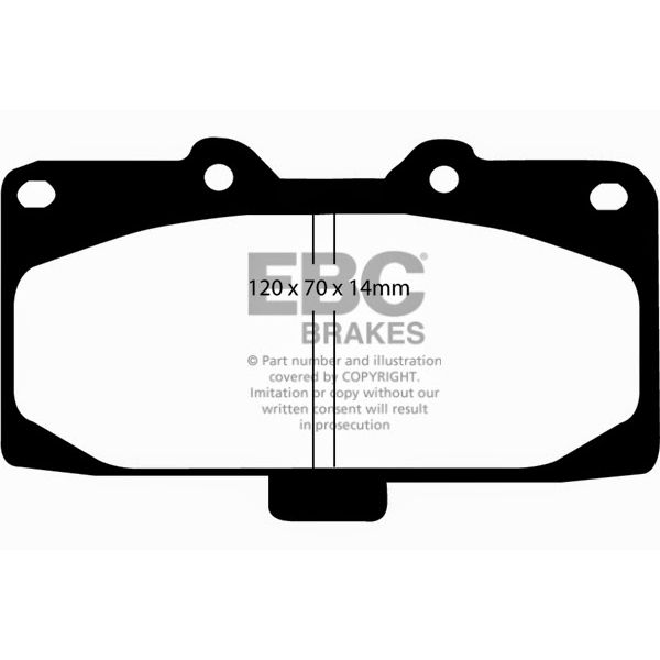 Redstuff Ceramic Low Dust Brake Pads