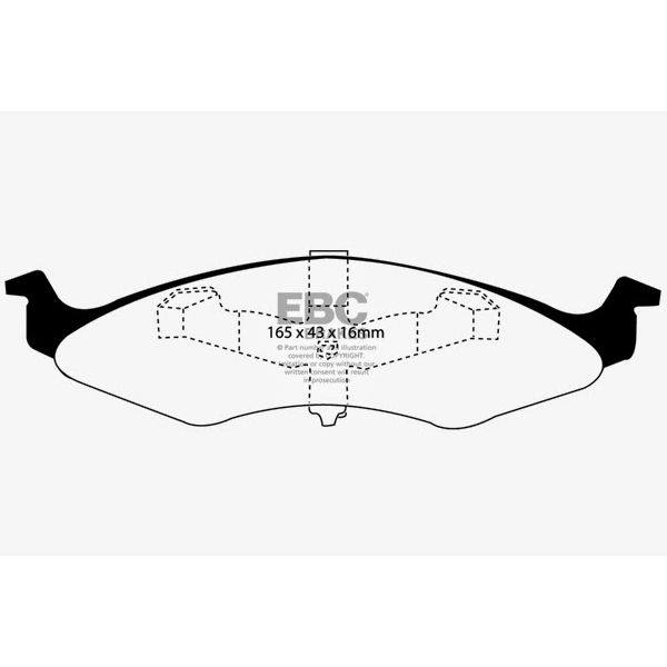 Redstuff Ceramic Low Dust Brake Pads