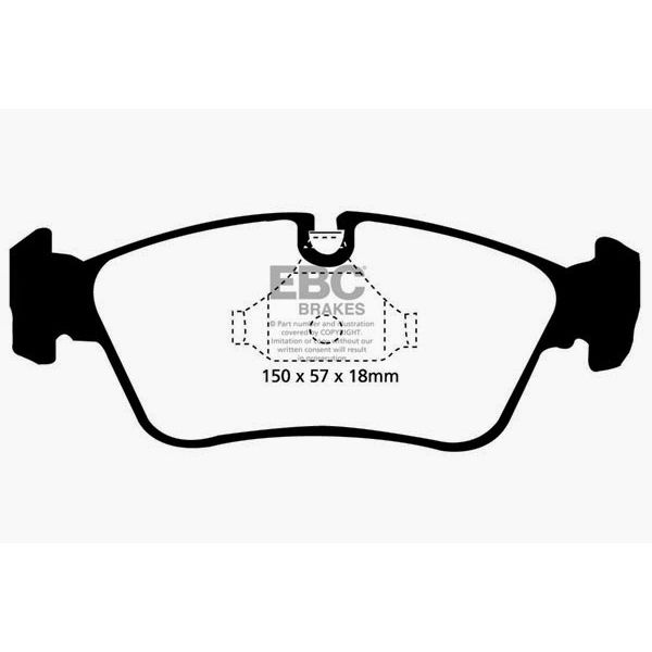 Redstuff Ceramic Low Dust Brake Pads