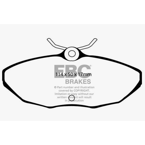 Redstuff Ceramic Low Dust Brake Pads