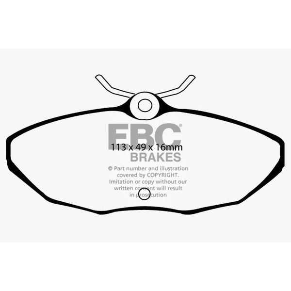 Redstuff Ceramic Low Dust Brake Pads