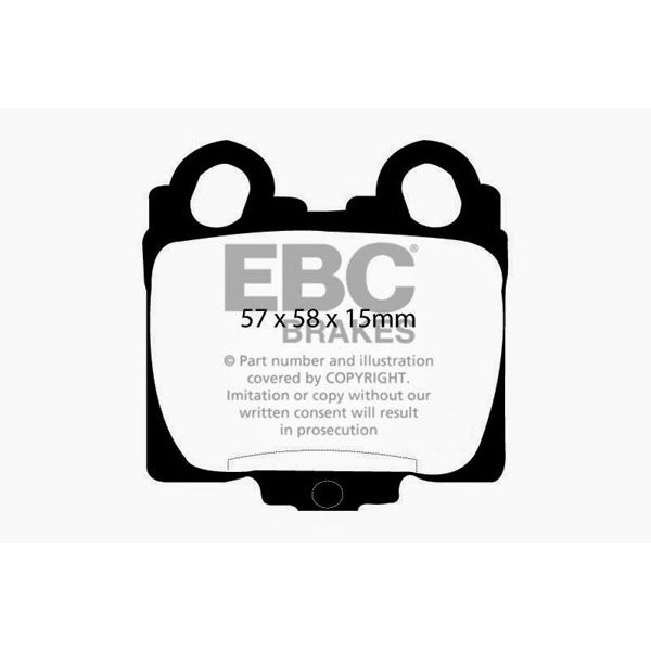 Redstuff Ceramic Low Dust Brake Pads