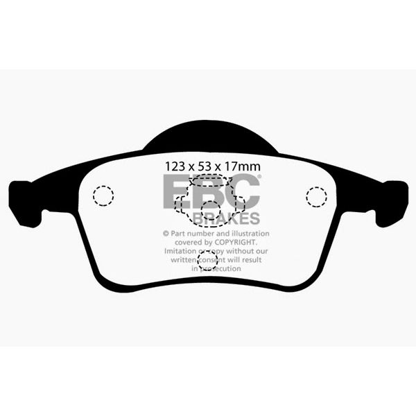 Redstuff Ceramic Low Dust Brake Pads