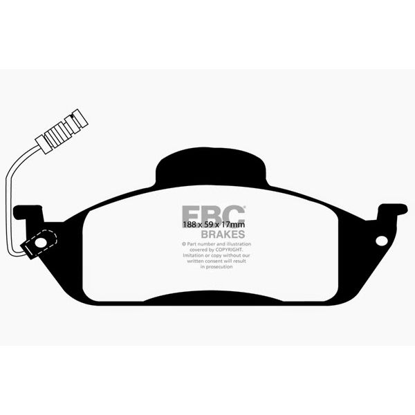 Redstuff Ceramic Low Dust Brake Pads