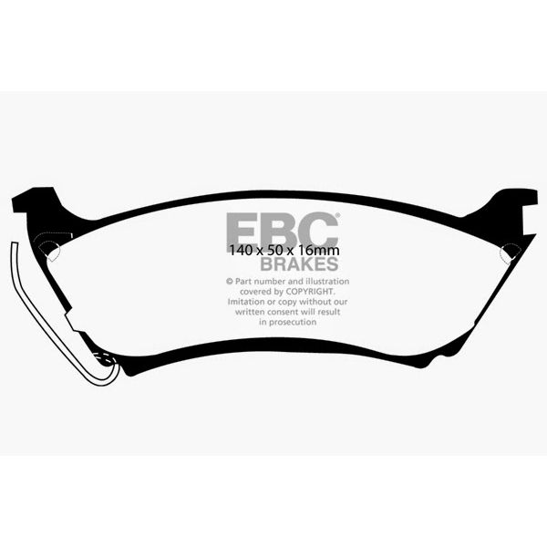 Redstuff Ceramic Low Dust Brake Pads