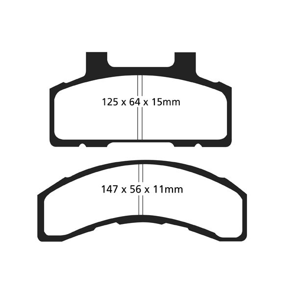 Redstuff Ceramic Low Dust Brake Pads