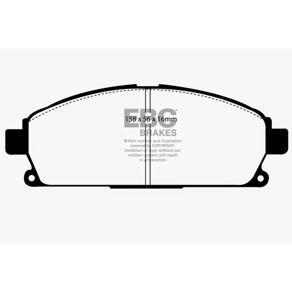 Redstuff Ceramic Low Dust Brake Pads