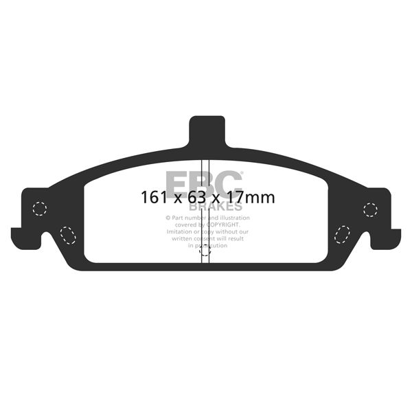 Redstuff Ceramic Low Dust Brake Pads