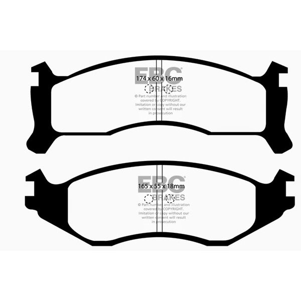 Redstuff Ceramic Low Dust Brake Pads
