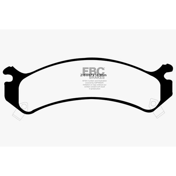 Redstuff Ceramic Low Dust Brake Pads