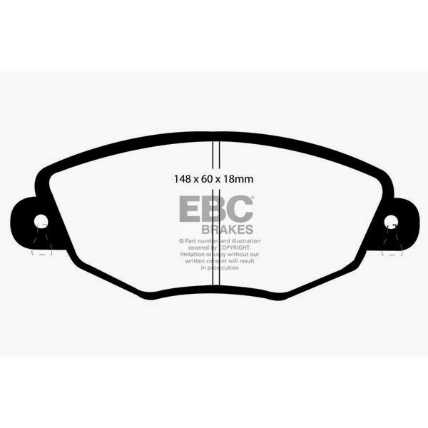 Redstuff Ceramic Low Dust Brake Pads