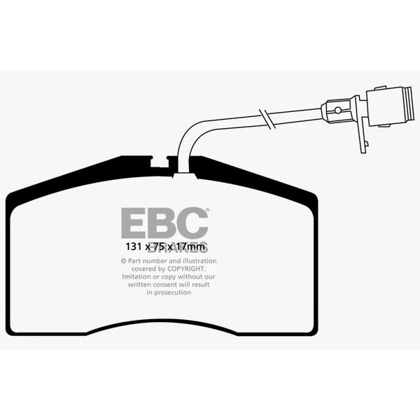 Redstuff Ceramic Low Dust Brake Pads
