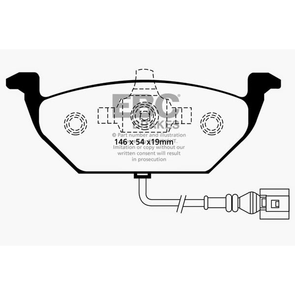 Redstuff Ceramic Low Dust Brake Pads