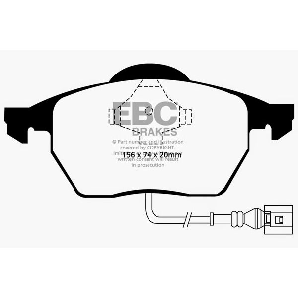 Redstuff Ceramic Low Dust Brake Pads