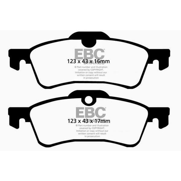 Redstuff Ceramic Low Dust Brake Pads
