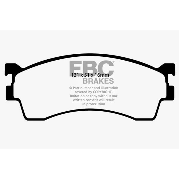 Redstuff Ceramic Low Dust Brake Pads