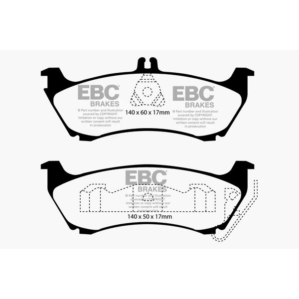 Redstuff Ceramic Low Dust Brake Pads