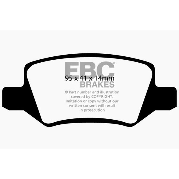 Redstuff Ceramic Low Dust Brake Pads