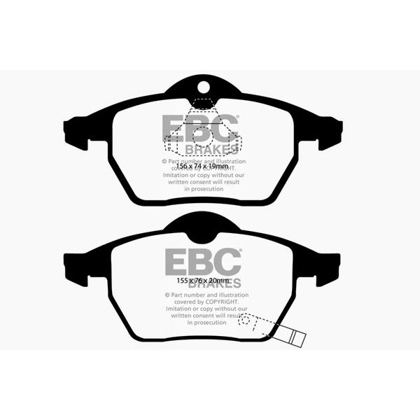 Redstuff Ceramic Low Dust Brake Pads