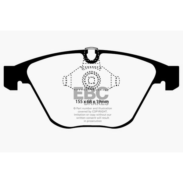 Redstuff Ceramic Low Dust Brake Pads