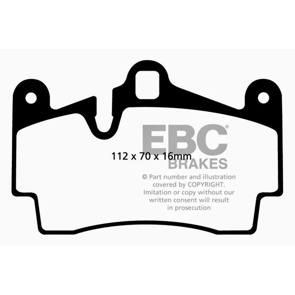 Redstuff Ceramic Low Dust Brake Pads