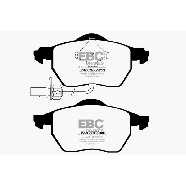 Redstuff Ceramic Low Dust Brake Pads