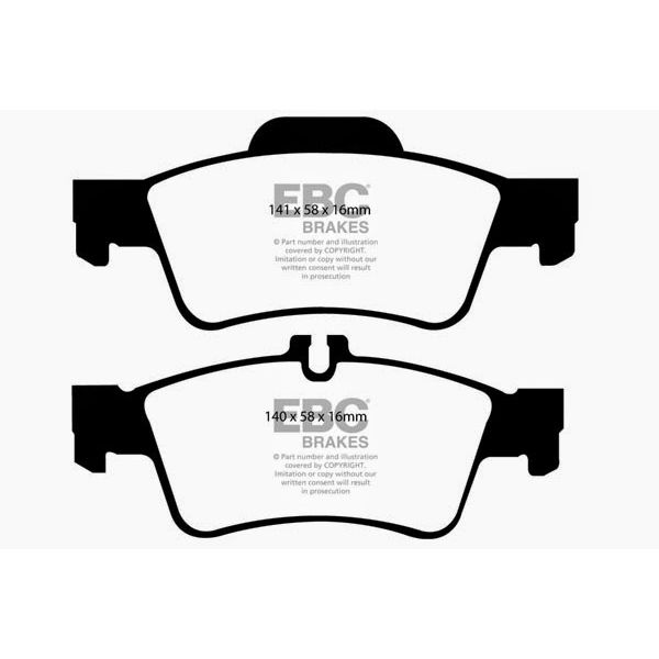 Redstuff Ceramic Low Dust Brake Pads