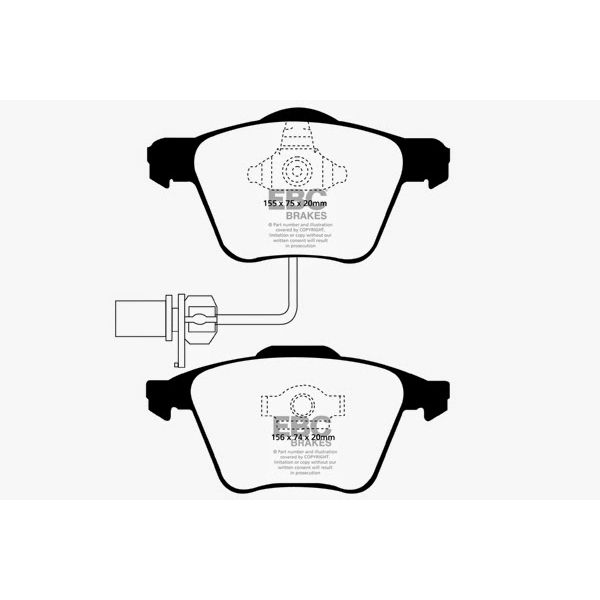 Redstuff Ceramic Low Dust Brake Pads