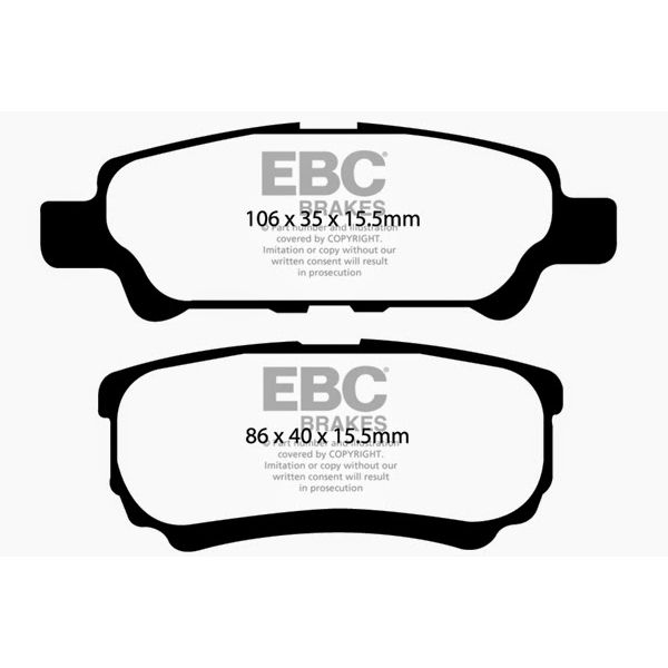 Redstuff Ceramic Low Dust Brake Pads